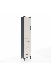 Arges Dolap 2 Raflı 3 Çekmeceli Tek Askılı 44x30x221 - S28M133V4A