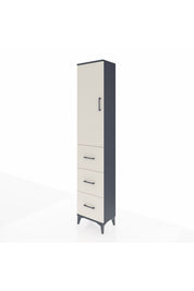 Arges Dolap 2 Raflı 3 Çekmeceli Tek Askılı 44x30x221 - S28M133V4A