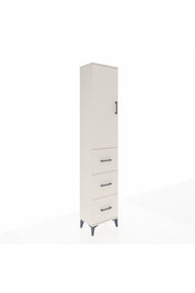 Arges Dolap 3 Raflı 3 Çekmeceli Tek Kapaklı 44x30x221 - S28M134V1A
