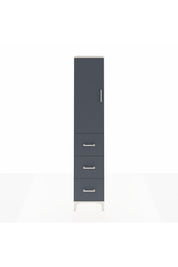Arges Dolap 3 Raflı 3 Çekmeceli Tek Kapaklı 44x30x221 - S28M134V2A
