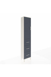 Arges Dolap 3 Raflı 3 Çekmeceli Tek Kapaklı 44x30x221 - S28M134V2A