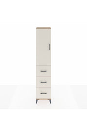 Arges Dolap 3 Raflı 3 Çekmeceli Tek Kapaklı 44x30x221 - S28M134V7A