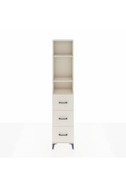 Arges Dolap 3 Raflı 3 Çekmeceli 44x30x221 - S28M135V1A