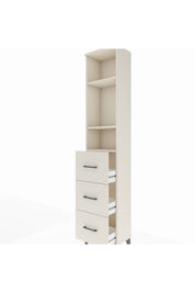 Arges Dolap 3 Raflı 3 Çekmeceli 44x30x221 - S28M135V1A