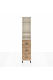Arges Dolap 3 Raflı 3 Çekmeceli 44x30x221 - S28M135V3A