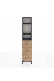 Arges Dolap 3 Raflı 3 Çekmeceli 44x30x221 - S28M135V6A