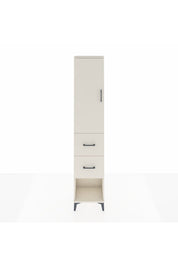 Arges Dolap 2 Raflı 2 Çekmeceli Tek Askılı 44x30x221 - S28M136V1A