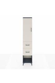 Arges Dolap 2 Raflı 2 Çekmeceli Tek Askılı 44x30x221 - S28M136V4A