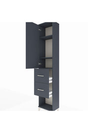 Arges Dolap 3 Raflı 2 Çekmeceli Tek Kapaklı 44x30x221 - S28M137V5A