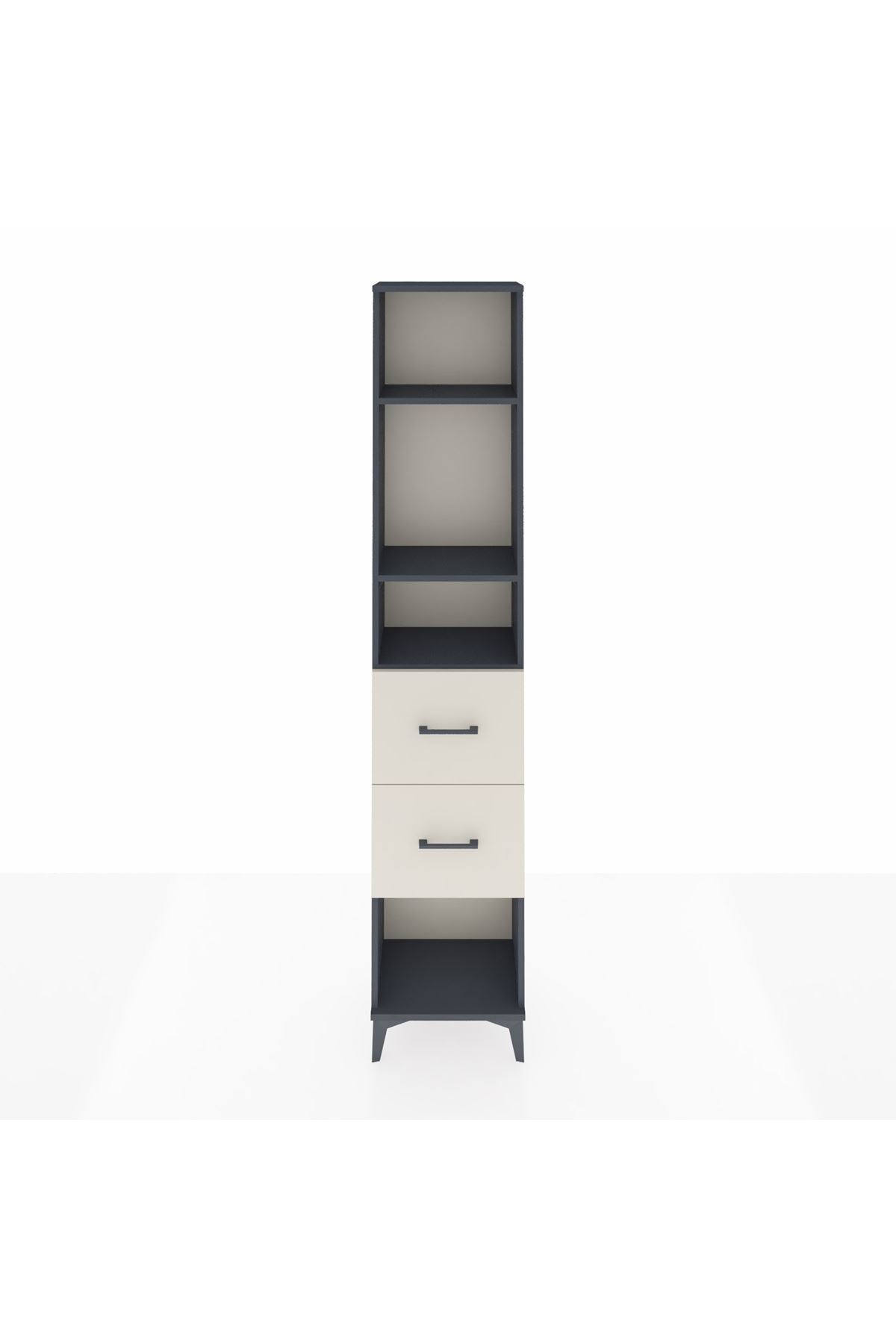 Arges Dolap 3 Raflı 2 Çekmeceli 44x30x221 - S28M138V4A
