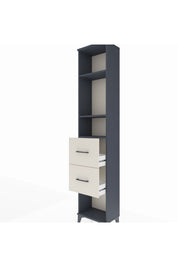 Arges Dolap 3 Raflı 2 Çekmeceli 44x30x221 - S28M138V4A
