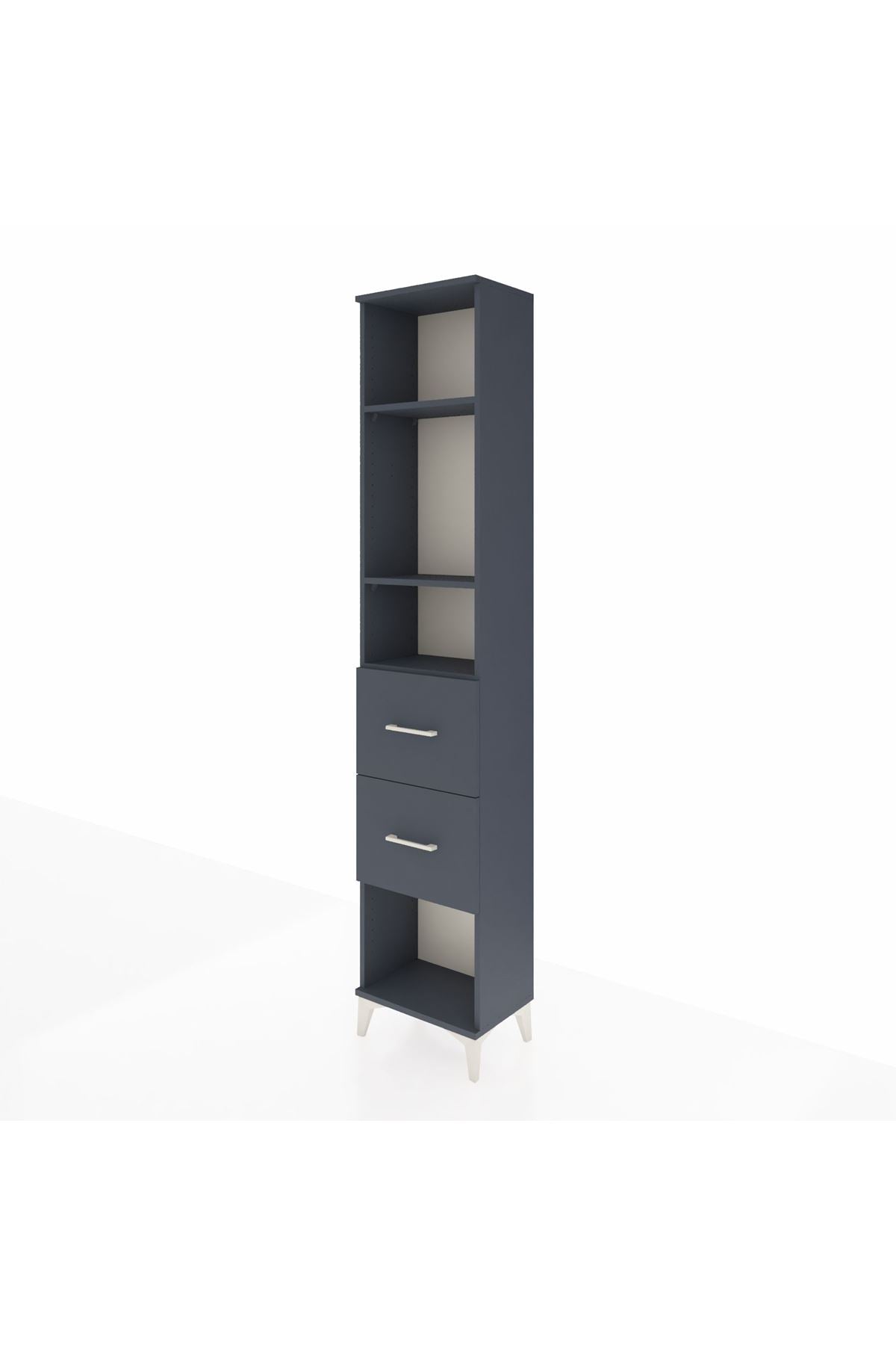 Arges Dolap 3 Raflı 2 Çekmeceli 44x30x221 - S28M138V5A