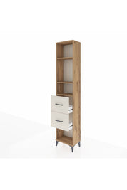 Arges Dolap 3 Raflı 2 Çekmeceli 44x30x221 - S28M138V7A