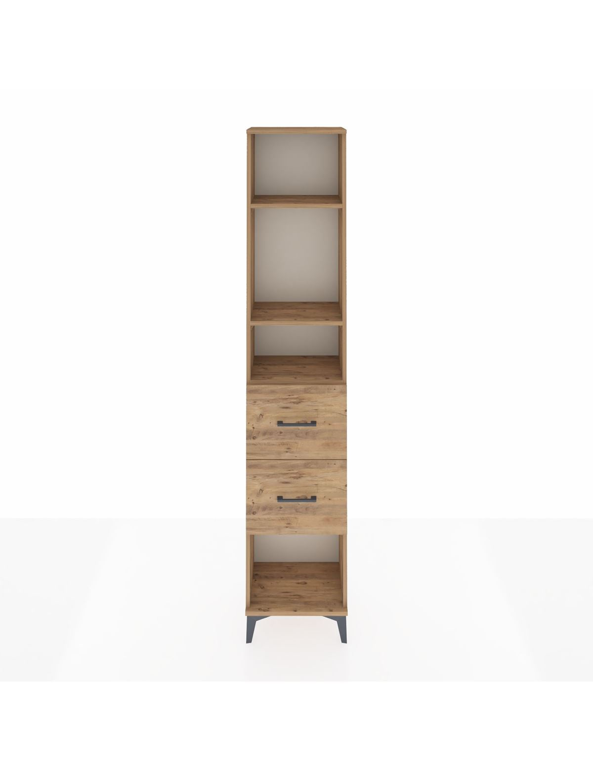Arges Dolap 3 Raflı 2 Çekmeceli 44x30x221 - S28M138V9A