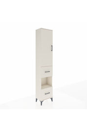 Arges Dolap 4 Raflı 2 Çekmeceli Tek Kapaklı 44x30x221 - S28M140V1A