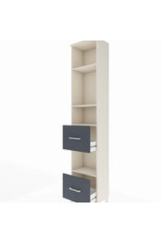 Arges Dolap 4 Raflı 2 Çekmeceli 44x30x221 - S28M141V2A