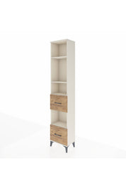 Arges Dolap 4 Raflı 2 Çekmeceli 44x30x221 - S28M141V3A