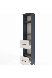 Arges Dolap 4 Raflı 2 Çekmeceli 44x30x221 - S28M141V4A
