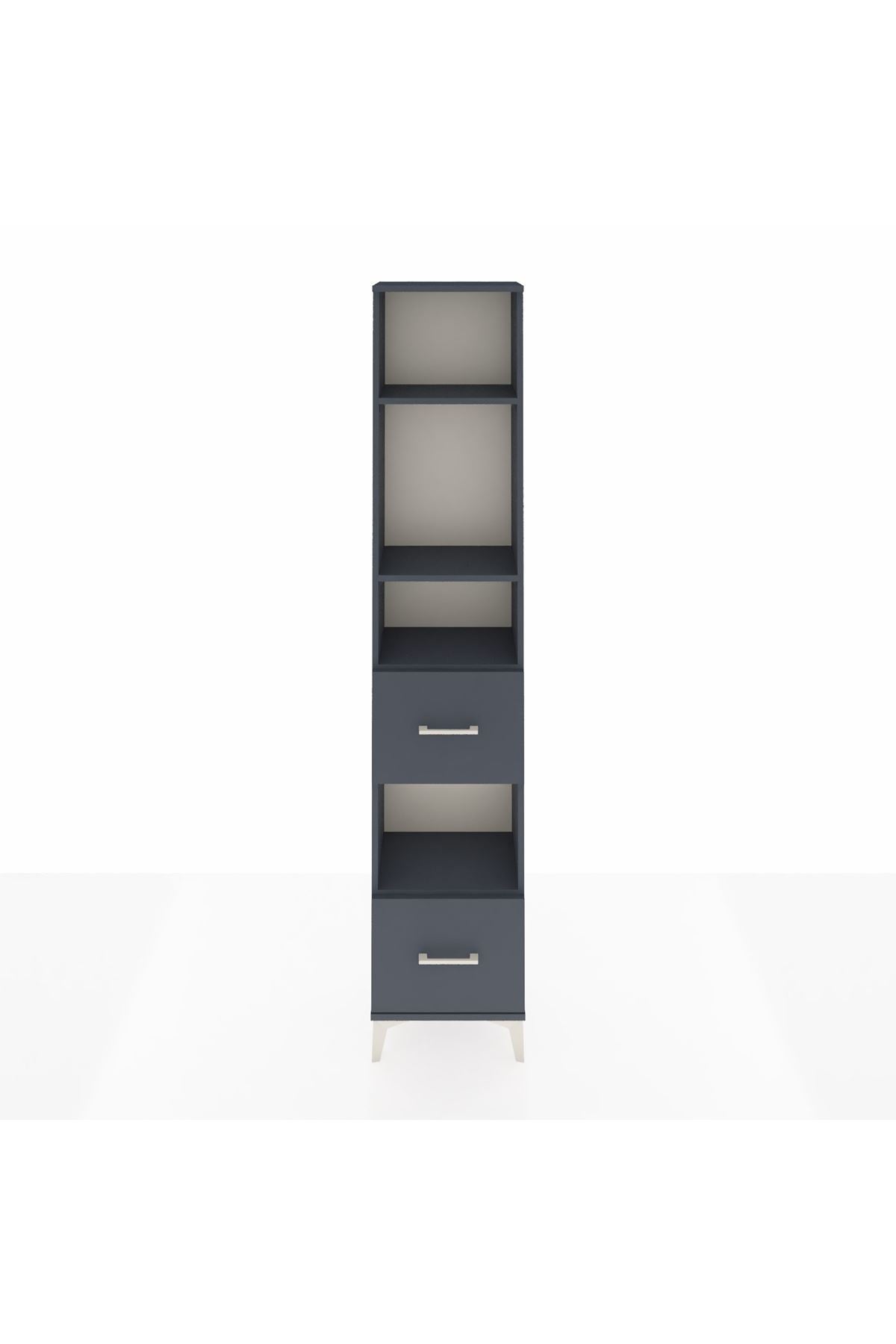Arges Dolap 4 Raflı 2 Çekmeceli 44x30x221 - S28M141V5A