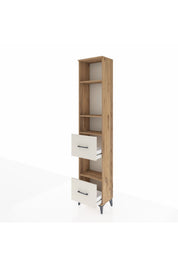 Arges Dolap 4 Raflı 2 Çekmeceli 44x30x221 - S28M141V7A