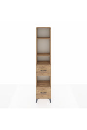 Arges Dolap 4 Raflı 2 Çekmeceli 44x30x221 - S28M141V9A