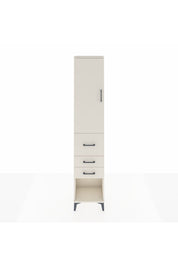 Arges Dolap 2 Raflı 3 Çekmeceli Tek Askılı 44x30x221 - S28M142V1A