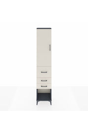 Arges Dolap 2 Raflı 3 Çekmeceli Tek Askılı 44x30x221 - S28M142V4A