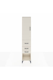 Arges Dolap 3 Raflı 3 Çekmeceli Tek Kapaklı 44x30x221 - S28M143V1A