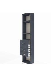 Arges Dolap 3 Raflı 3 Çekmeceli 44x30x221 - S28M144V5A