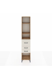 Arges Dolap 3 Raflı 3 Çekmeceli 44x30x221 - S28M144V7A