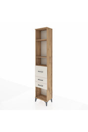 Arges Dolap 3 Raflı 3 Çekmeceli 44x30x221 - S28M144V7A