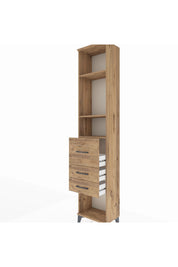 Arges Dolap 3 Raflı 3 Çekmeceli 44x30x221 - S28M144V9A