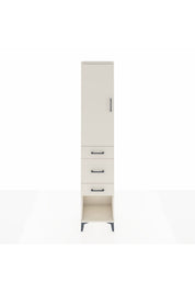 Arges Dolap 2 Raflı 3 Çekmeceli Tek Askılı 44x30x221 - S28M145V1A