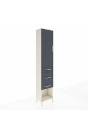 Arges Dolap 2 Raflı 3 Çekmeceli Tek Askılı 44x30x221 - S28M145V2A