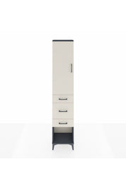 Arges Dolap 3 Raflı 3 Çekmeceli Tek Kapaklı 44x30x221 - S28M146V4A