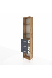 Arges Dolap 3 Raflı 3 Çekmeceli 44x30x221 - S28M147V8A