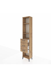 Arges Dolap 3 Raflı 3 Çekmeceli 44x30x221 - S28M147V9A