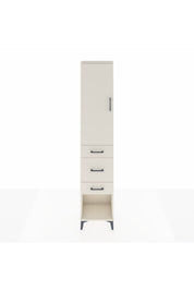 Arges Dolap 3 Raflı 3 Çekmeceli Tek Kapaklı 44x30x221 - S28M148V1A