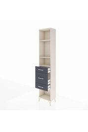 Arges Dolap 3 Raflı 3 Çekmeceli 44x30x221 - S28M149V2A