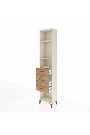 Arges Dolap 3 Raflı 3 Çekmeceli 44x30x221 - S28M149V3A