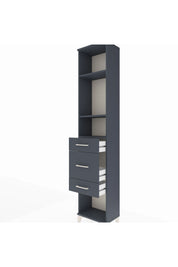 Arges Dolap 3 Raflı 3 Çekmeceli 44x30x221 - S28M149V5A