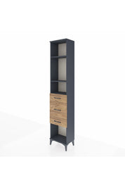 Arges Dolap 3 Raflı 3 Çekmeceli 44x30x221 - S28M149V6A