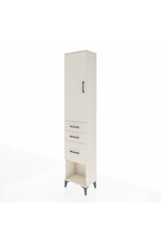 Arges Dolap 2 Raflı 3 Çekmeceli Tek Askılı 44x30x221 - S28M150V1A