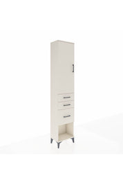 Arges Dolap 3 Raflı 3 Çekmeceli Tek Kapaklı 44x30x221 - S28M151V1A