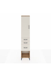 Arges Dolap 3 Raflı 3 Çekmeceli Tek Kapaklı 44x30x221 - S28M151V7A