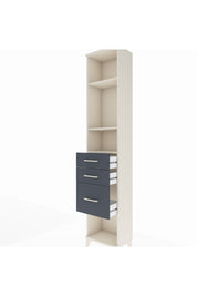 Arges Dolap 3 Raflı 3 Çekmeceli 44x30x221 - S28M152V2A