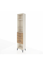 Arges Dolap 3 Raflı 3 Çekmeceli 44x30x221 - S28M152V3A