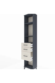Arges Dolap 3 Raflı 3 Çekmeceli 44x30x221 - S28M152V4A
