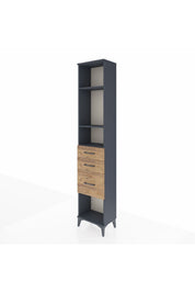 Arges Dolap 3 Raflı 3 Çekmeceli 44x30x221 - S28M152V6A