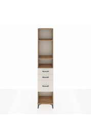 Arges Dolap 3 Raflı 3 Çekmeceli 44x30x221 - S28M152V7A